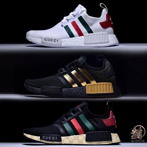 custom gucci shoes nmd|adidas x gucci aesthetic.